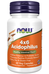 Now 4X6 ACIDOPHILUS 60 VCAPS