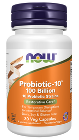 Now PROBIOTIC-10 100 BILLION 30 VCAPS