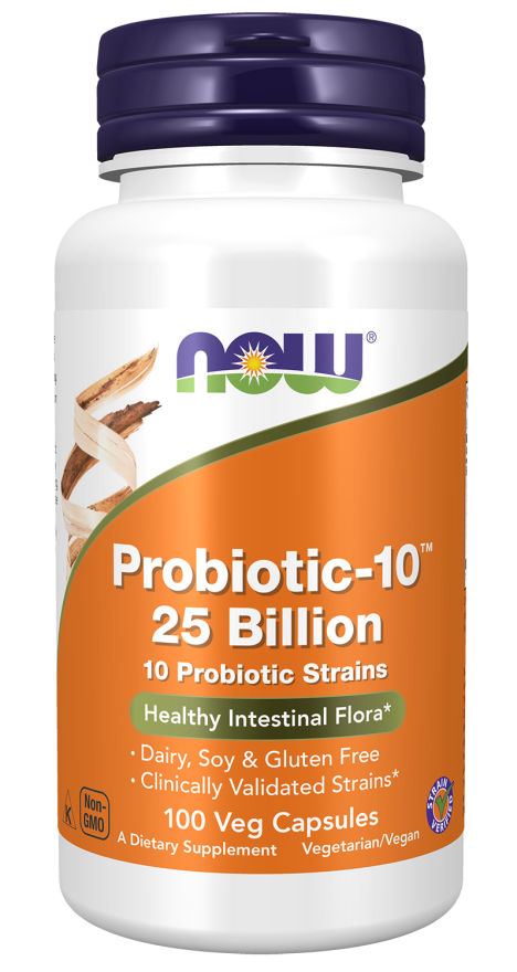 Now PROBIOTIC-10 25 BILLION  100 VCAPS