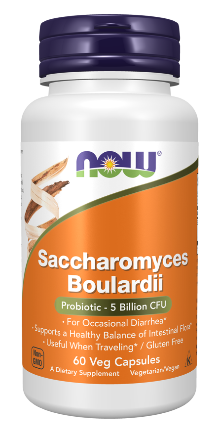 Now SACCHAROMYCES BOULARDII  60 VCAPS