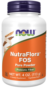 Now NUTRAFLORA FOS POWDER 4 OZ