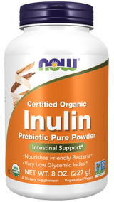 Now ORG INULIN POWDER  8 OZ