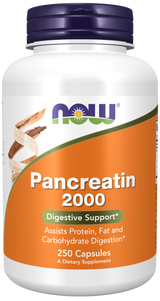 Now PANCREATIN 2000 (200mg 10X)  250 CAPS