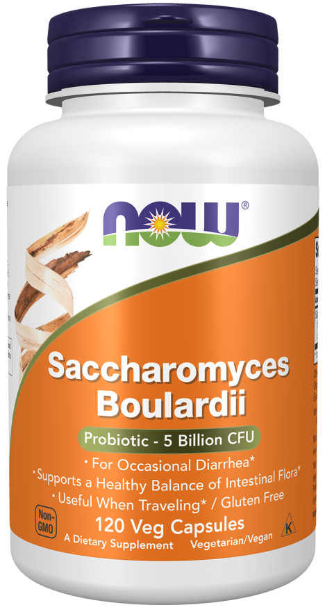 Now SACCHAROMYCES BOULARDII  120 VCAPS