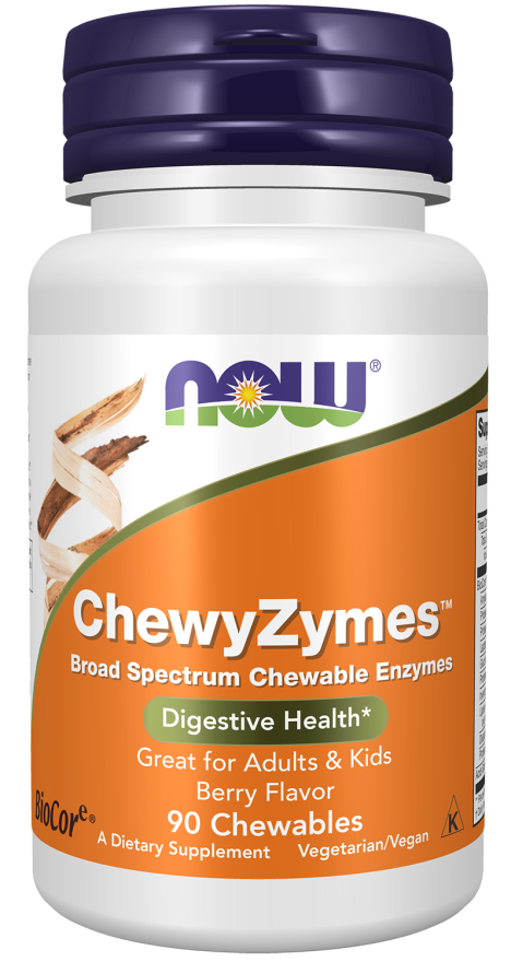 Now CHEWYZYMES  90 CHEWABLES