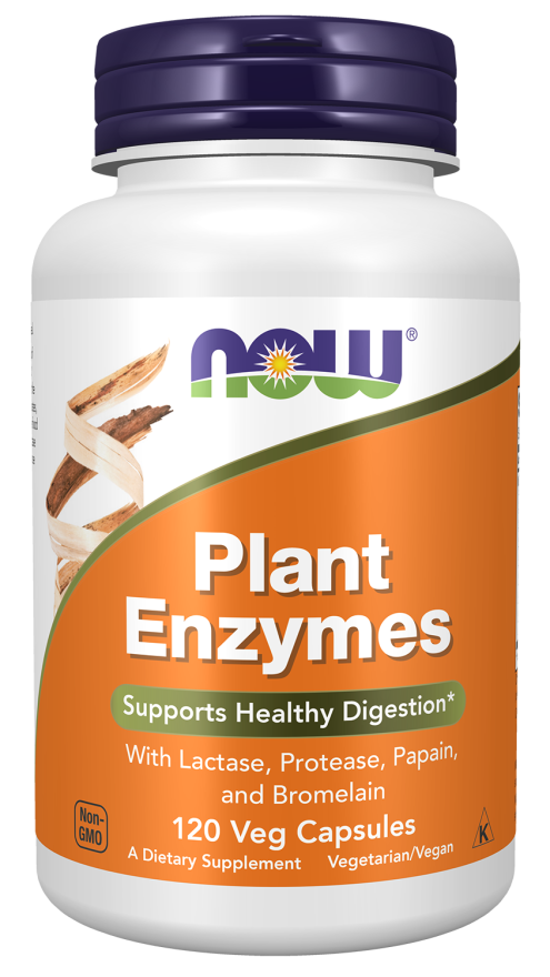 Now PLANT ENZYMES  120 VCAPS