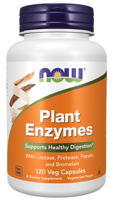 Now PLANT ENZYMES  120 VCAPS