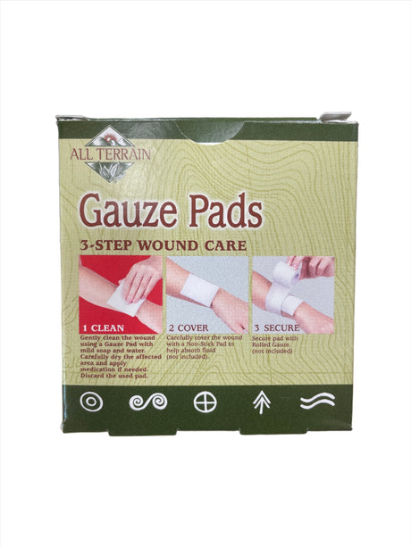 All Terrain Gauze Pads 10 ct