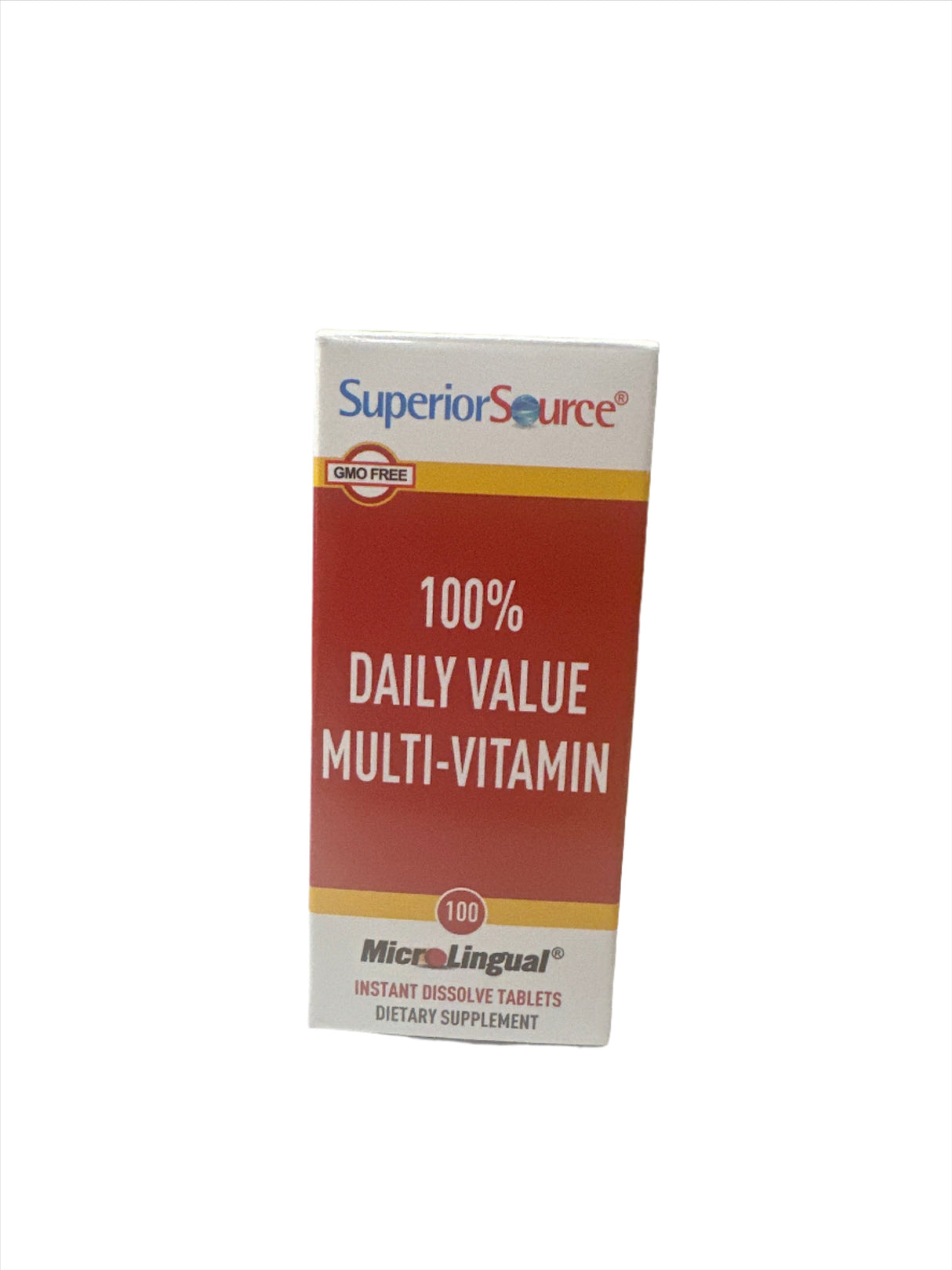 100% Daily Value Multi-Vitamin