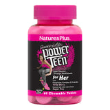 Natures PlusSource Of Life Power Teen For HER Chewable Wild Berry Flavor