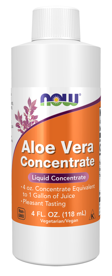 Now ALOE VERA CONCENTRATE 4 OZ