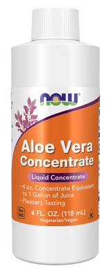 Now ALOE VERA CONCENTRATE 4 OZ