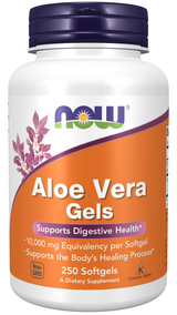 Now ALOE VERA 10,000 GELS  250 SGELS