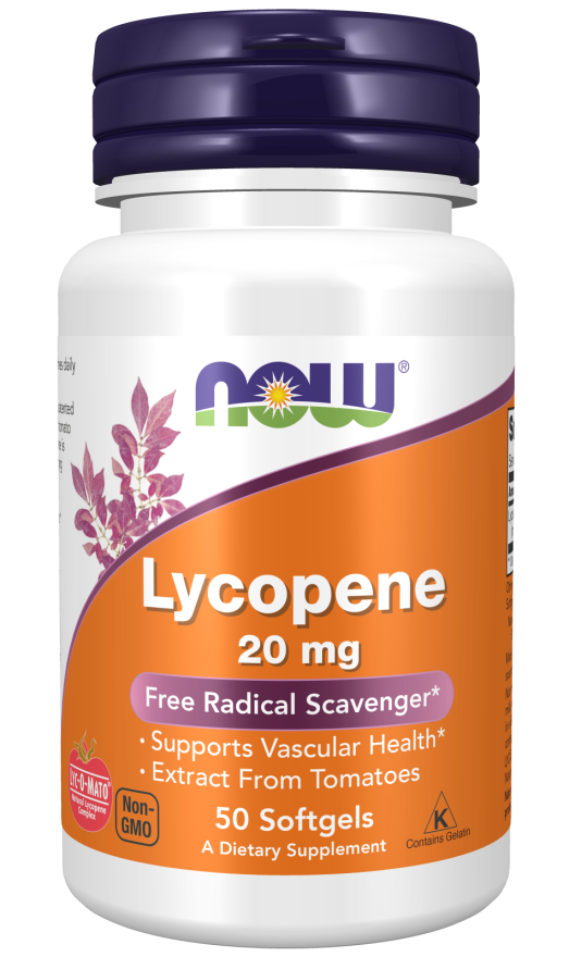 Now LYCOPENE 20 MG   50 SGELS