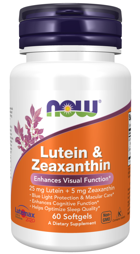 Now LUTEIN & ZEAXANTHIN (LUTEMAX 2020)  60 SGELS