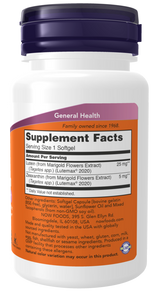 Now LUTEIN & ZEAXANTHIN (LUTEMAX 2020)  60 SGELS