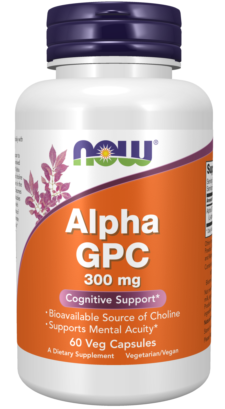 Now ALPHA GPC 300MG 60 VCAPS