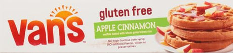 Vans G.F apple cinnamon waffles 9oz