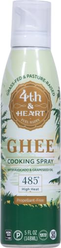 4TH & HEART Ghee Oil, Original, Spray 6/5 OZ