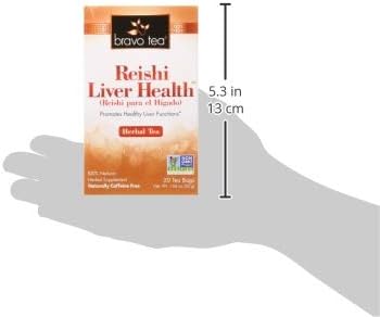 BRAVO TEA Reishi Liver Health Tea 20 BAG