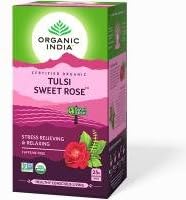 ORGANIC INDIA Tulsi Tea Sweet Rose 18 BAG