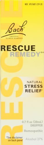 Bach Rescue Remedy Natural Stress Relief Liquid