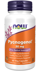 Now PYCNOGENOL 30mg