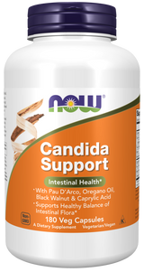 Now CANDIDA SUPPORT  180 VCAPS