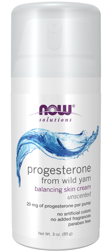 Now PROGESTERONE CREAM   3 OZ