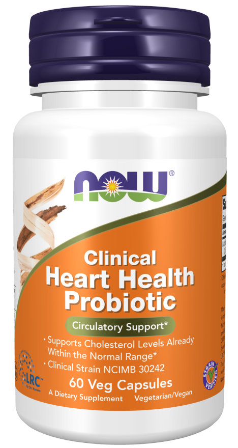 Now HEART HEALTH PROBIOTIC  60 VCAPS