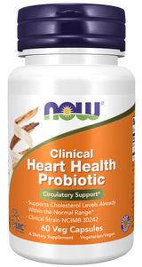 Now HEART HEALTH PROBIOTIC  60 VCAPS