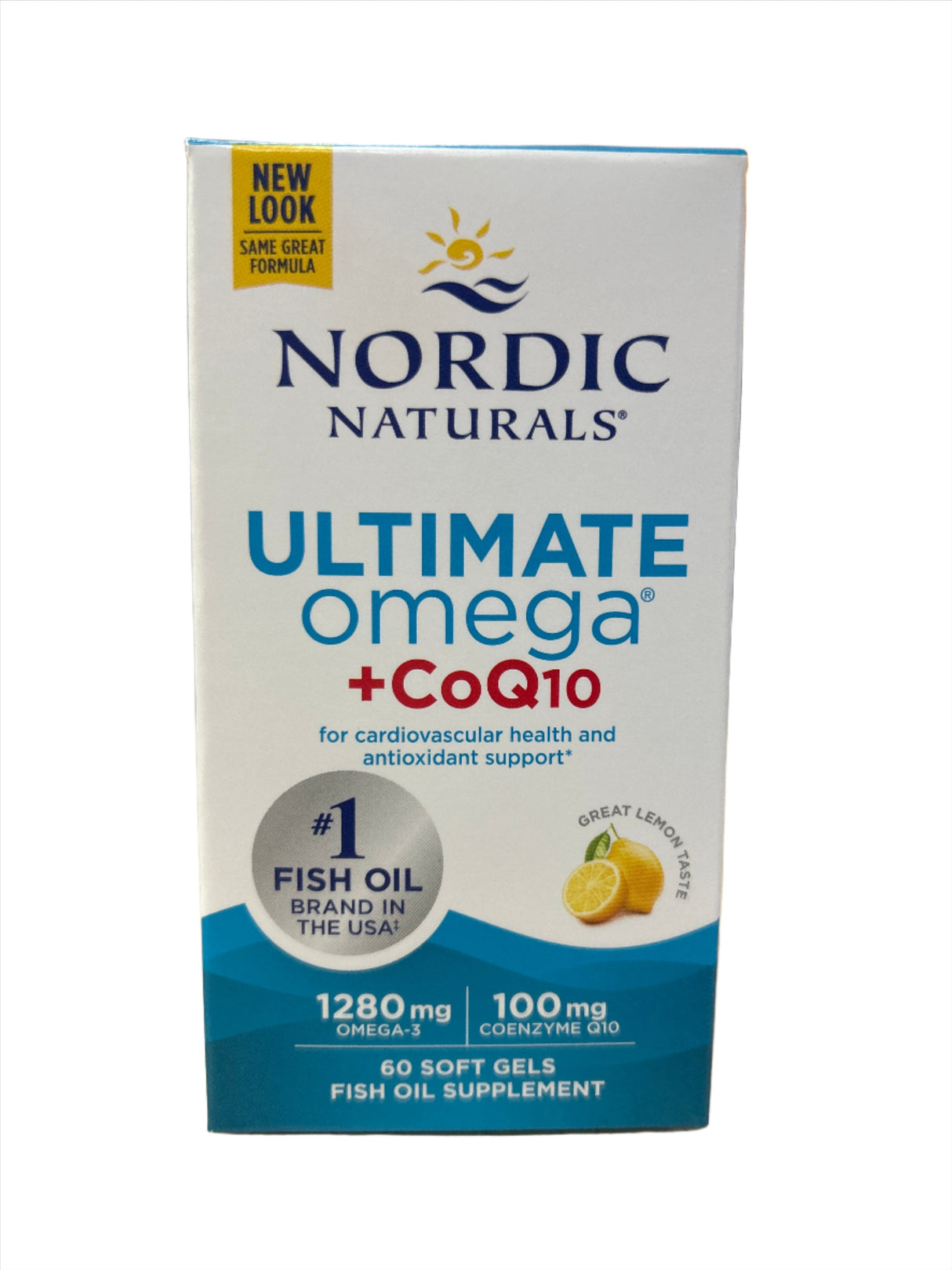 Ultimate Omega + CoQ10 1280 mg 60 Soft Gels