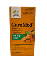 CuraMed 375mg Soft Gels Superior Absorption Curcumin