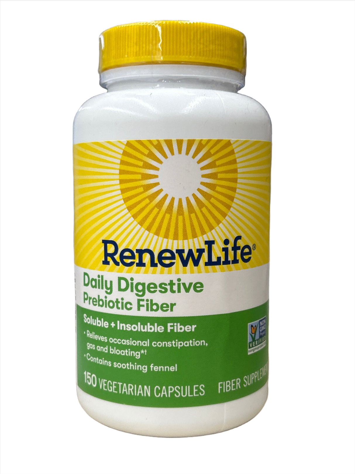 Daily Digestive Prebiotic Fiber 150 Vegetarian Capsules