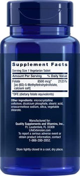 High Potency Optimized Folate L-Methylfolate 8500 mcg DFE