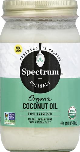 SPECTRUM NATURALS Coconut Oil, Refined 14 OZ