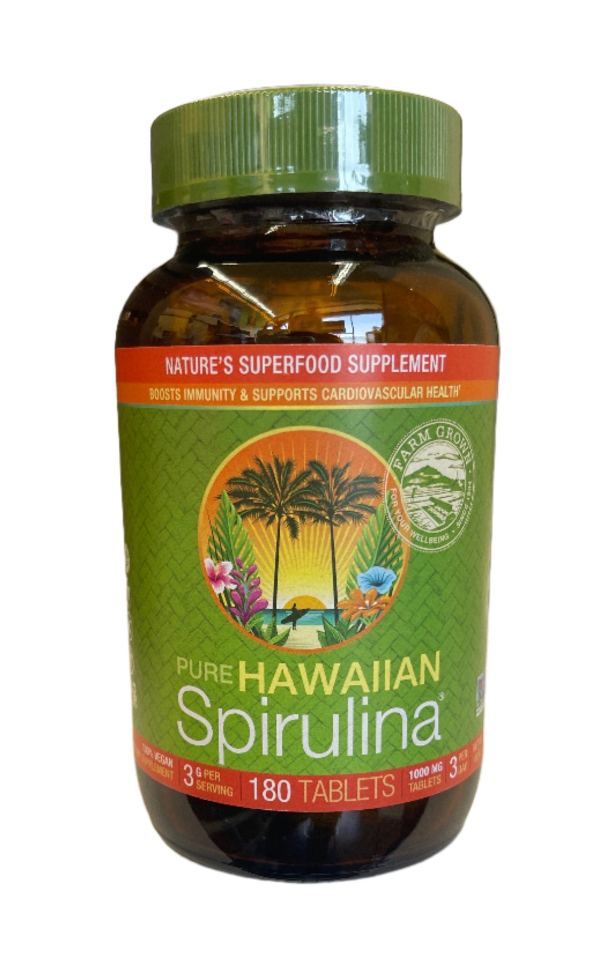 Pure Hawaiian Spirulina 1000mg