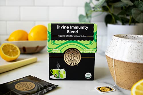 BUDDHA TEAS Organic Divine Immunity Blend Tea 18 BAG