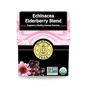 BUDDHA TEAS Echinacea Elderberry Blend 18 BAG