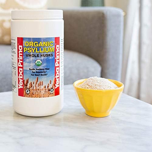 YERBA PRIMA ORG PSYLLIUM WHOLE HUSKS 12OZ