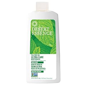 Desert Essence TEA TREE ULTRA CARE MOUTHWASH 16 Liquid