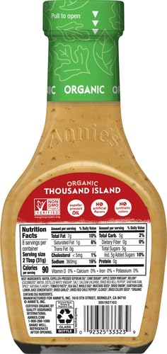 ANNIE`S NATURALS Thousand Island 8 OZ