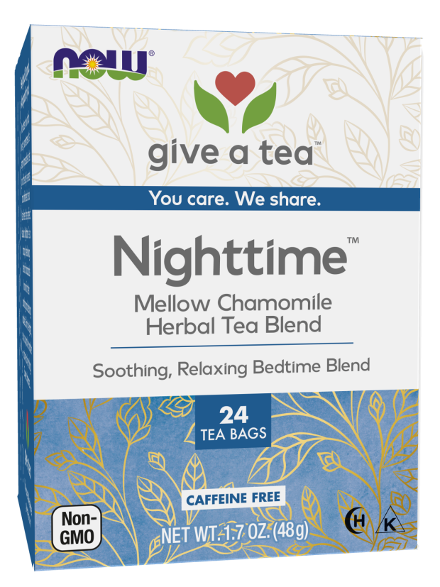 Now NIGHTTIME TEA BAGS  24 BAGS