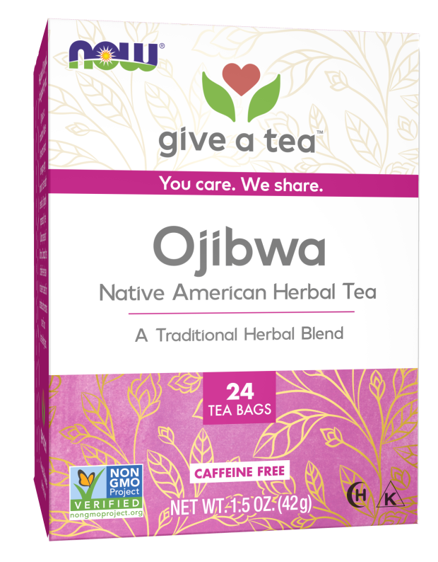 Now OJIBWA TEA BAGS  24 BAGS