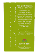 Now SENNA ORGANIC TEA BAGS  24 BAGS