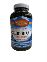 Omega-3 Enriched Salmon Oil 500 mg 50 Soft Gels