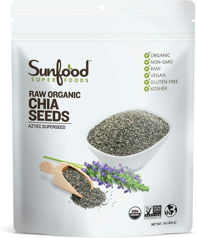 Sunfood Chia Seeds 1lb