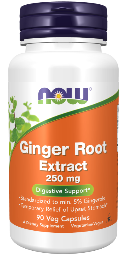 Now GINGER 5%/250MG EXT   90 VCAPS