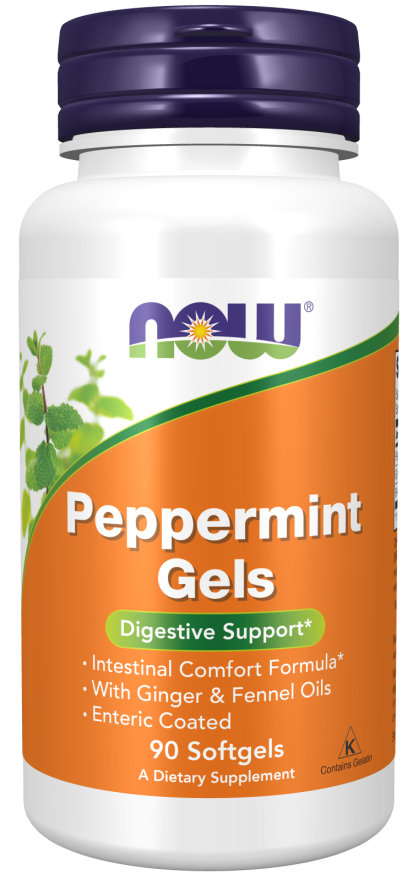 Now PEPPERMINT GELS  90 SGELS ENTRIC