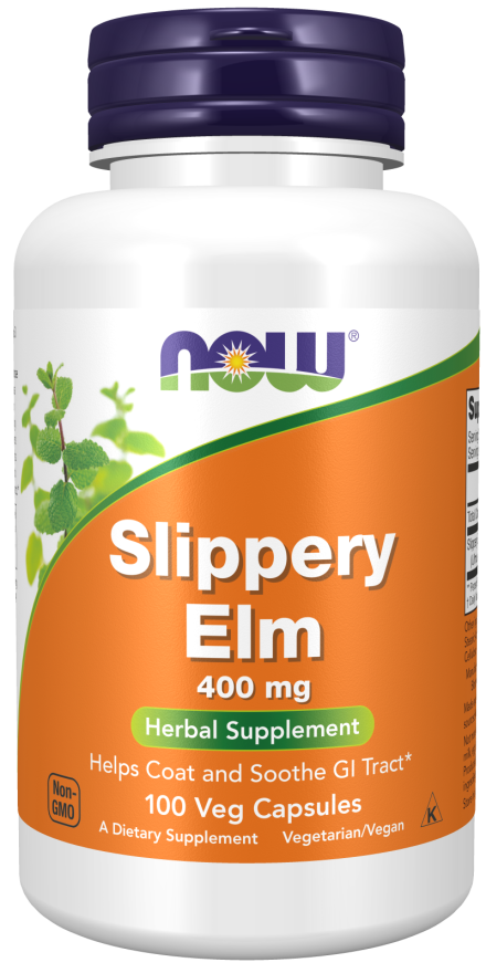 Now SLIPPERY ELM 400mg  100 VCAPS